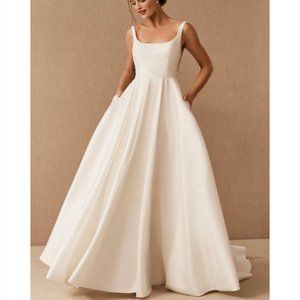 BHLDN Jenny Yoo Lawrence Gown wedding dress size 0